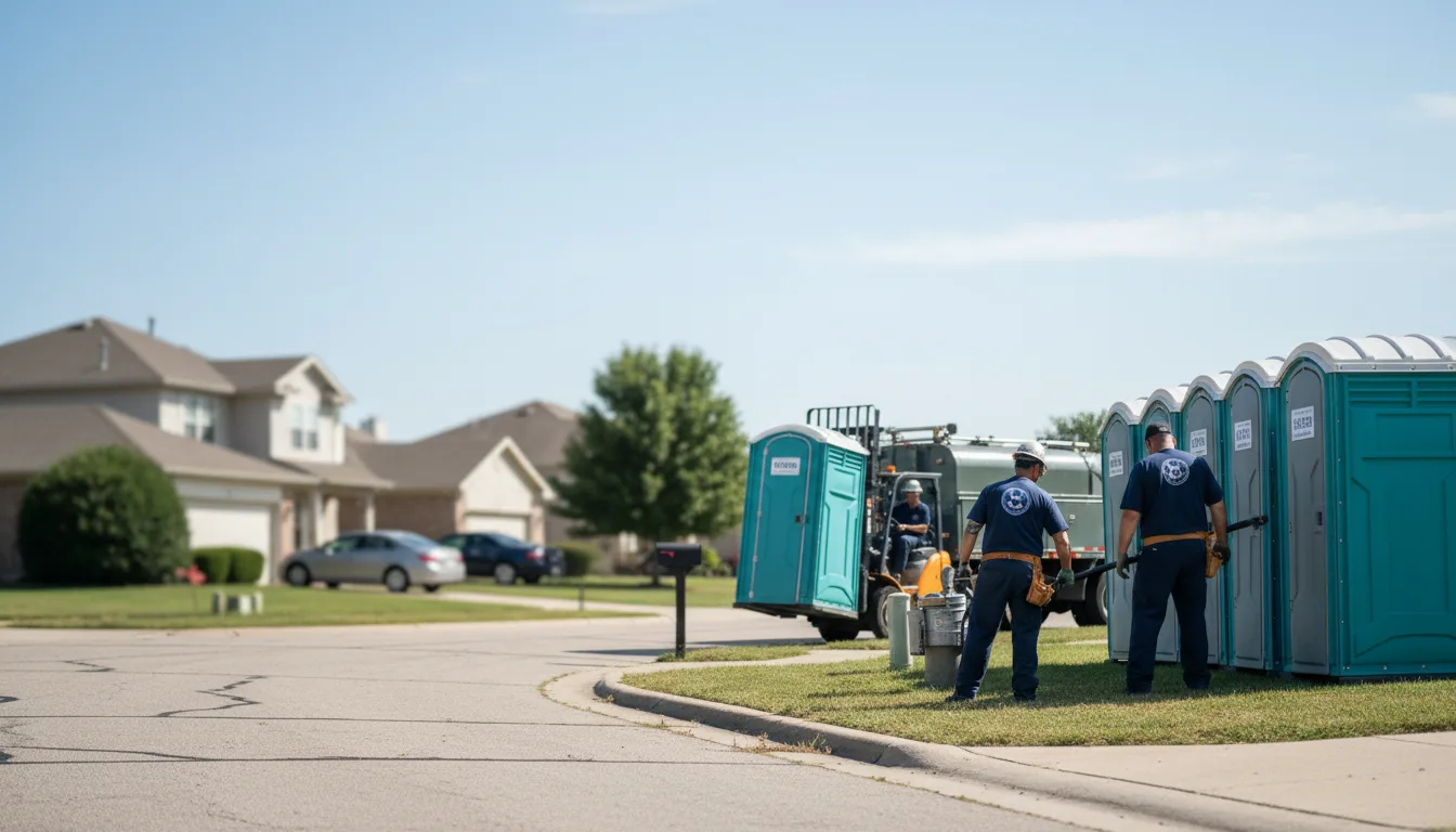 Porta Potty Rental in Rock, KS near me